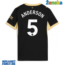 Manchester City Elliot Anderson #5 Gostujuci Dres za Ženska 2026-27 Kratak Rukav